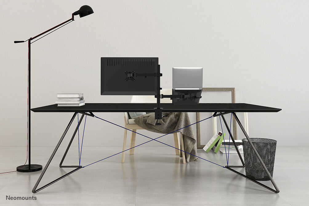 Neomounts FPMA-D550NOTEBOOK Monitorarm met laptophouder 10-32