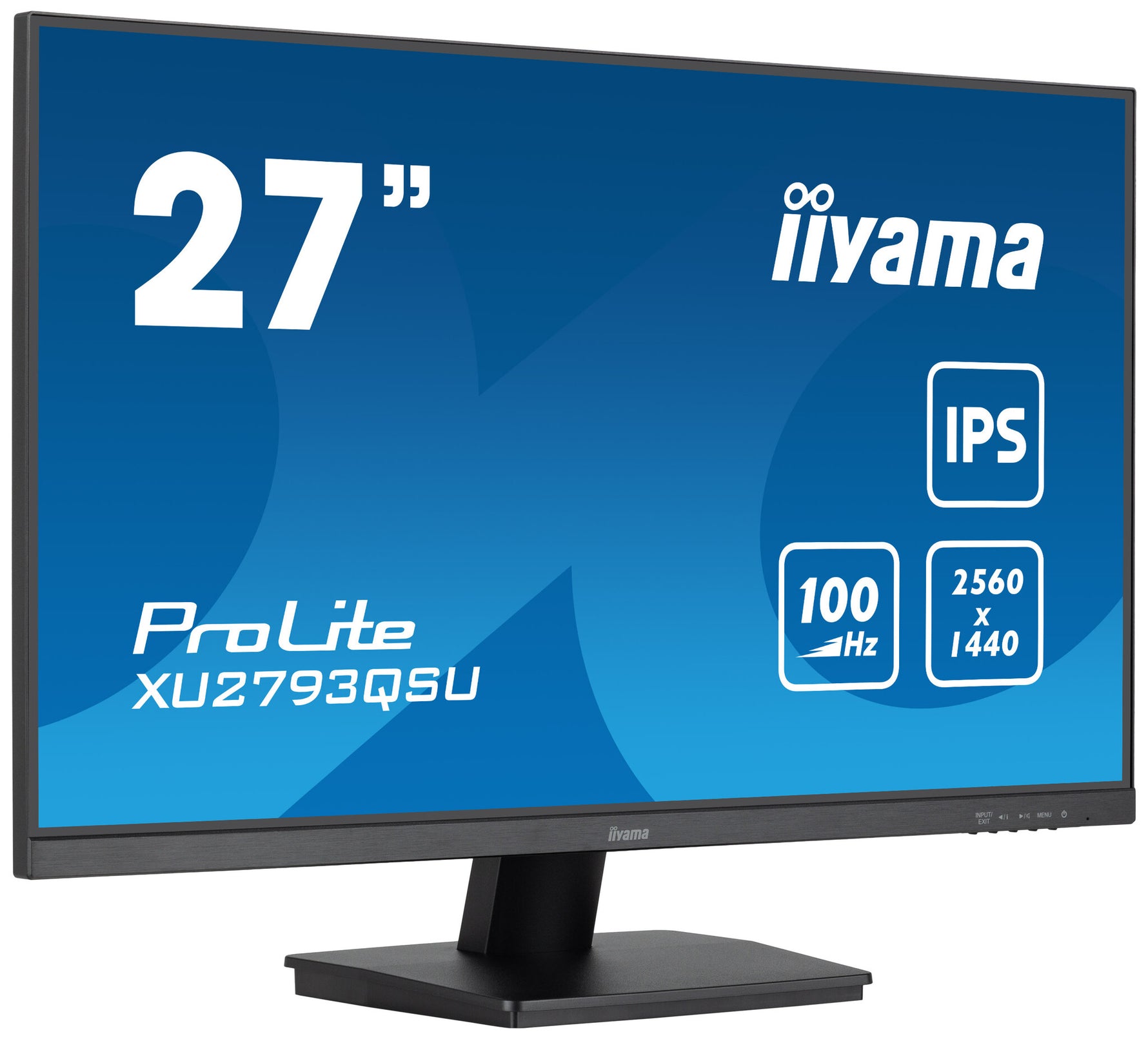iiyama ProLite XU2793QSU-B7 LED display 68,6 cm (27") 2560 x 1440 Pixels Quad HD Zwart