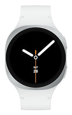 Samsung Galaxy Watch 8 3,3 cm (1.3") AMOLED 40 mm Digitaal 438 x 438 Pixels Touchscreen Zilver Wifi GPS