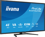 iiyama ProLite X4373UHSU-B2 computer monitor 108 cm (42.5") 3840 x 2160 Pixels 4K Ultra HD LED Zwart