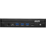 MSI PRO DP10 A14MG-002BEU PC's/werkstation Intel® Core™ i3 i3-14100 1,1L maat pc Mini PC barebone Zwart