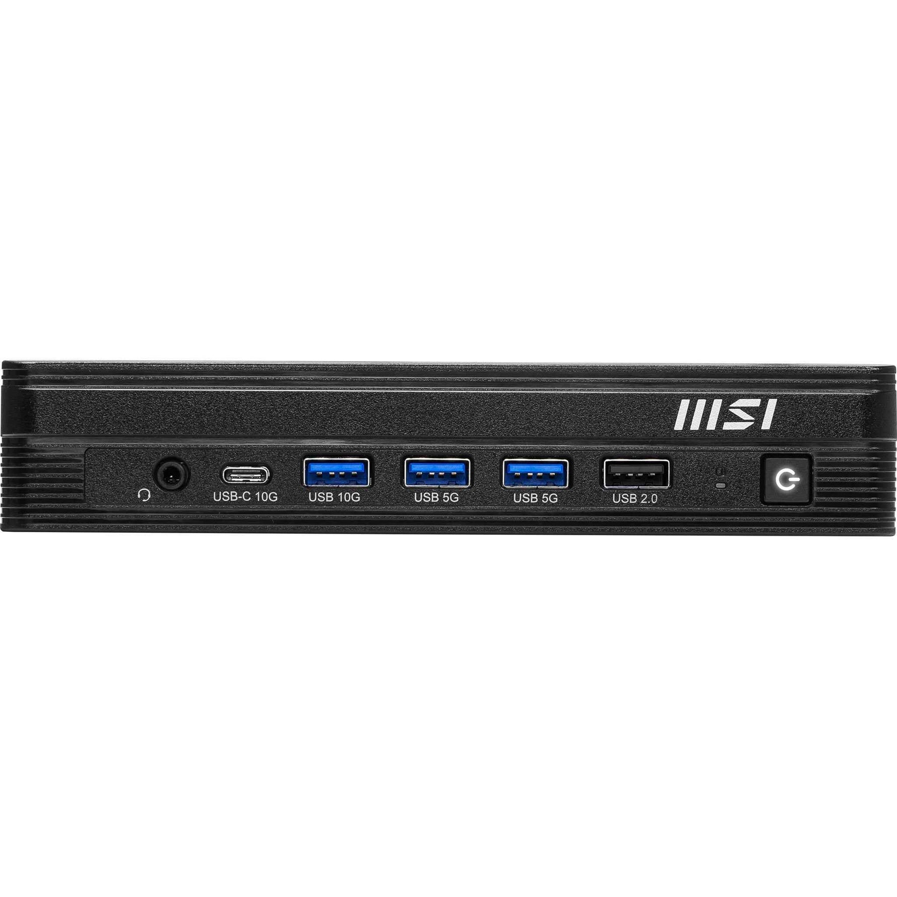 MSI PRO DP10 A14MG-002BEU PC's/werkstation Intel® Core™ i3 i3-14100 1,1L maat pc Mini PC barebone Zwart