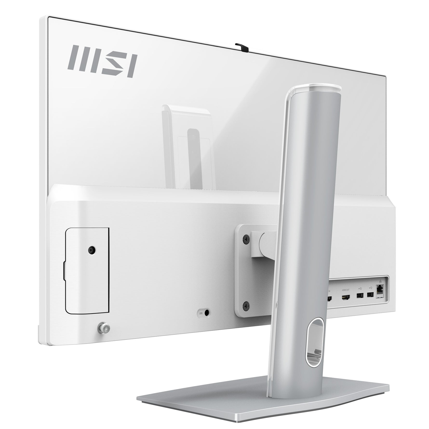 MSI Modern AM242TP 1M-1228EU Intel Core 5 120U 60,5 cm (23.8") 1920 x 1080 Pixels Touchscreen Alles-in-één-pc 8 GB DDR5-SDRAM 512 GB SSD Windows 11 Pro Wi-Fi 6E (802.11ax) Wit