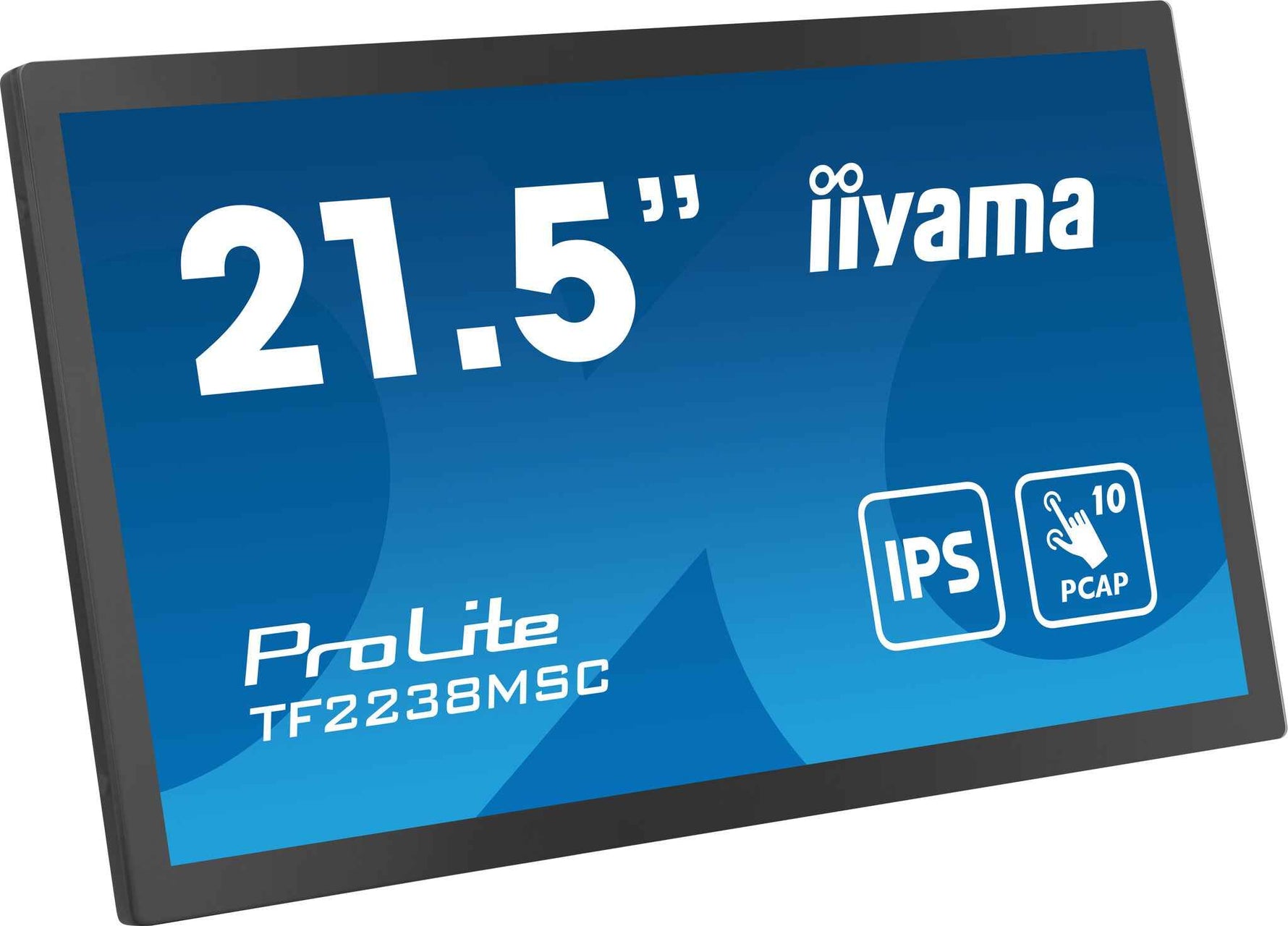 iiyama TF2238MSC-B1 computer monitor 53,3 cm (21") 1920 x 1080 Pixels Full HD LED Touchscreen Zwart