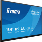 iiyama ProLite P1671HSC-B1 computer monitor 39,6 cm (15.6") 1920 x 1080 Pixels Full HD LED Zwart