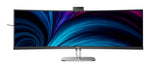 Philips 5000 series 49B2U5900CH/00 computer monitor 124 cm (48.8") 5120 x 1440 Pixels Dual QHD LCD Zwart