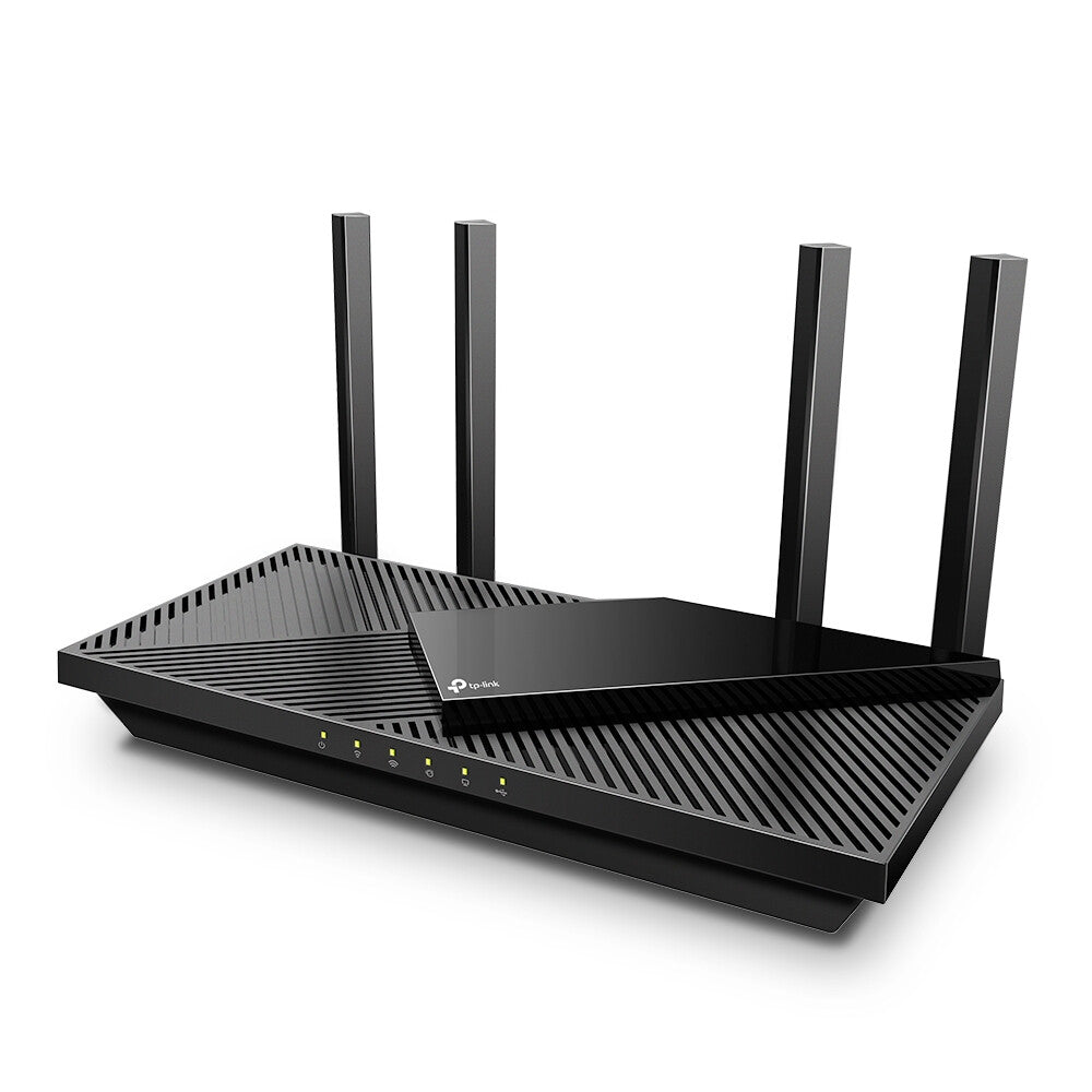 TP-Link Archer AX55 draadloze router Gigabit Ethernet Dual-band (2.4 GHz / 5 GHz) Zwart
