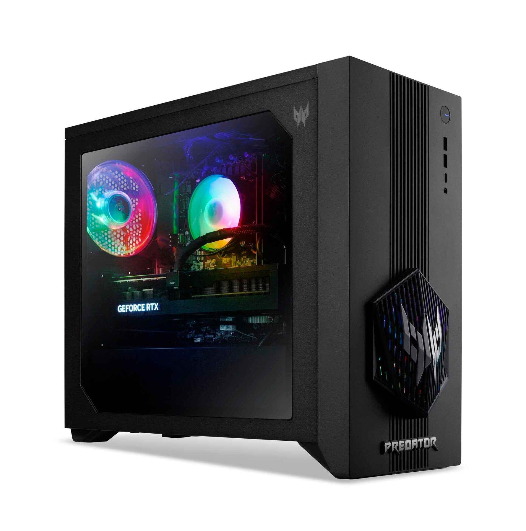 Acer Predator PO3-665 Intel Core Ultra 7 265F 16 GB DDR5-SDRAM 1 TB SSD NVIDIA GeForce RTX 5060 Ti Windows 11 Home Desktop PC Zwart