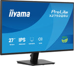 iiyama ProLite X2792QSU-B1 computer monitor 68,6 cm (27") 2560 x 1440 Pixels Quad HD Zwart