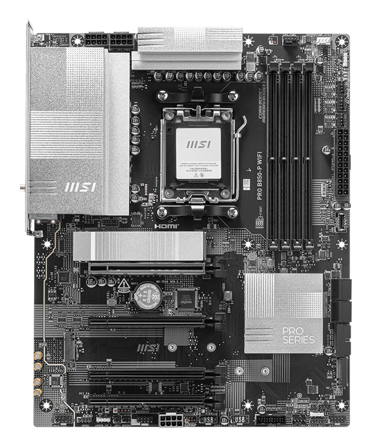 MSI PRO B850-P WIFI moederbord AMD B850 Socket AM5 ATX