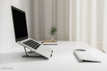 Neomounts NSLS085GREY Laptopstandaard 10-17" - opvouwbaar - compact - universeel
