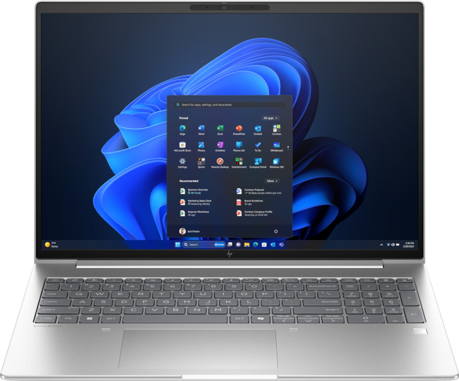 HP EB6G1i16 U5 235U 16 16 GB/512 PC Intel Core Ultra 5 Laptop 40,6 cm (16") WUXGA DDR5-SDRAM 512 GB SSD Wi-Fi 6E (802.11ax) Windows 11 Pro AI PC Zilver