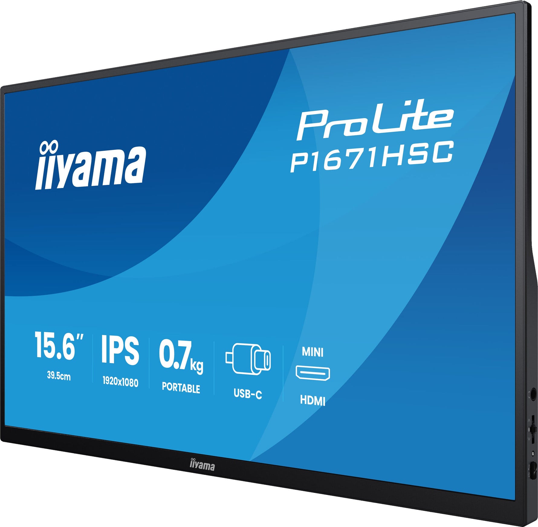 iiyama ProLite P1671HSC-B1 computer monitor 39,6 cm (15.6