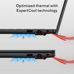 ASUS ExpertBook B1 B1403CVA-S63754X Intel® Core™ i7 i7-13620H Laptop 35,6 cm (14") Full HD 16 GB DDR5-SDRAM 512 GB SSD Wi-Fi 6E (802.11ax) Windows 11 Pro US International Zwart, Grijs