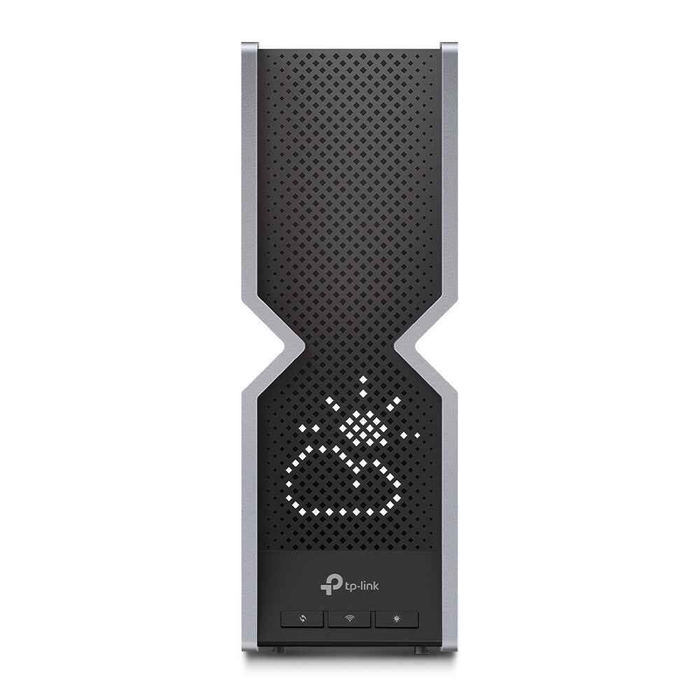 TP-Link Archer BE800 draadloze router Multi-Gigabit Ethernet Tri-band (2,4 GHz / 5 GHz / 6 GHz) Zwart, Roestvrijstaal
