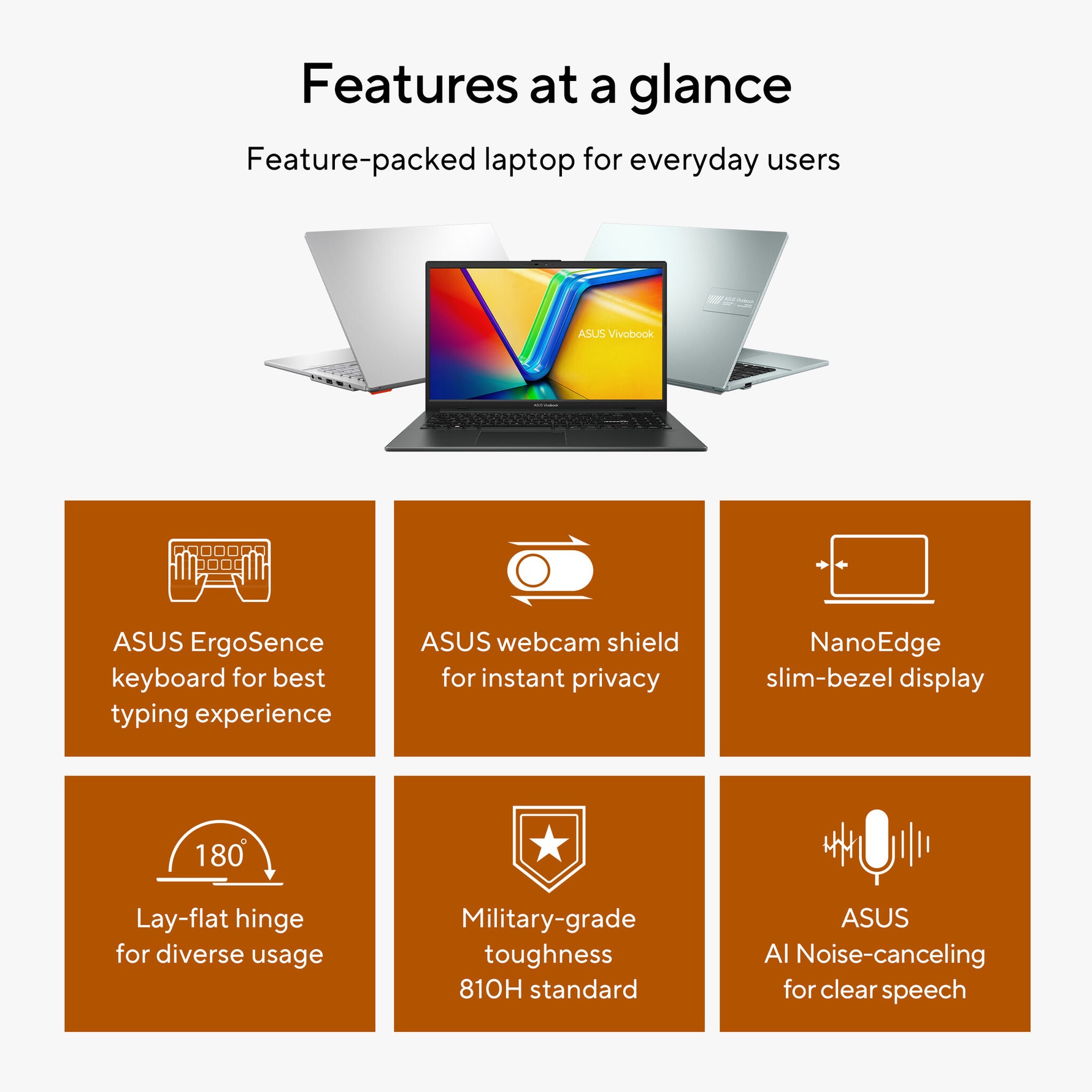 ASUS Vivobook Go 15 E1504FA-BQ5403W AMD Ryzen™ 5 40 Laptop 39,6 cm (15.6") Full HD 8 GB LPDDR5-SDRAM 512 GB SSD Wi-Fi 6E (802.11ax) Windows 11 Home Nederlands Zwart