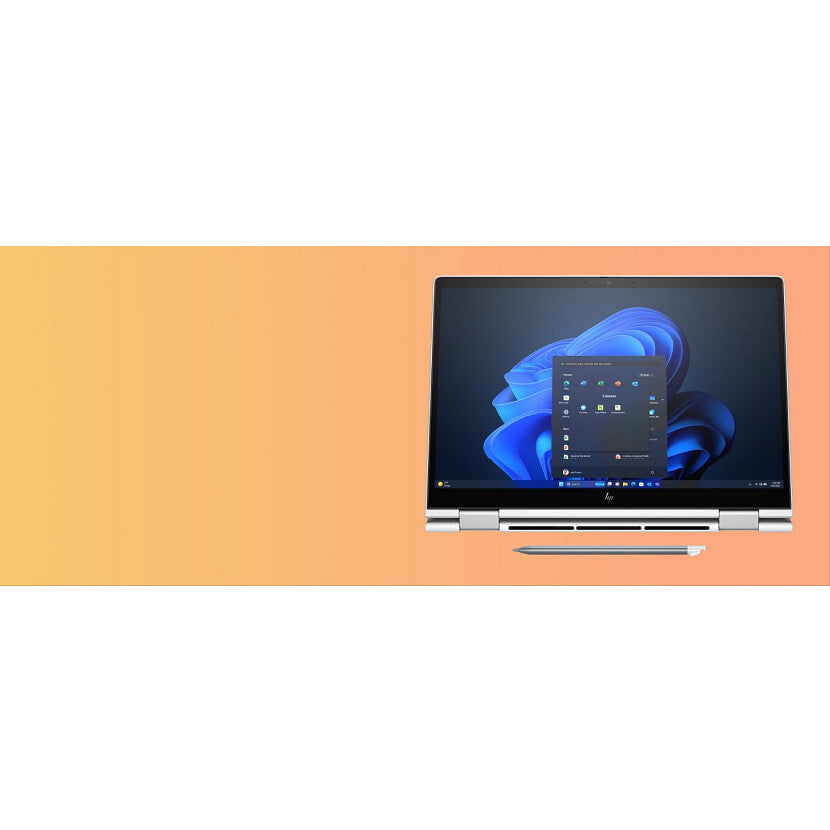 HP EliteBook 8 Flip G1i AI Wolf Pro Security Edition Intel Core Ultra 5 225U Hybride (2-in-1) 33,8 cm (13.3") Touchscreen WUXGA 16 GB LPDDR5x-SDRAM 512 GB SSD Wi-Fi 6E (802.11ax) Windows 11 Pro AI PC Zilver