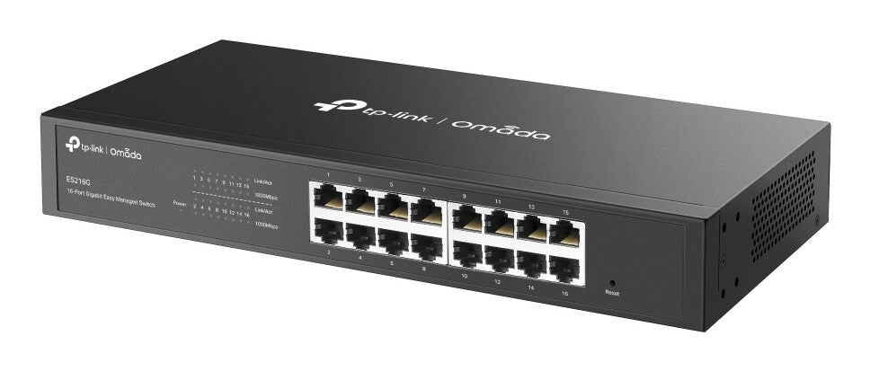 TP-Link Omada ES216G netwerk-switch Managed L2 Gigabit Ethernet (10/100/1000) Zwart