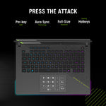 ASUS ROG Strix G16 G614FR-RV014W Copilot+ PC AMD Ryzen™ 9 Laptop 40,6 cm (16") WUXGA 32 GB DDR5-SDRAM 2 TB SSD NVIDIA GeForce RTX 5070 Ti Wi-Fi 6E (802.11ax) Windows 11 Home Nederlands Zwart, Grijs