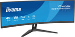 iiyama ProLite XCB4594DQSU-B1 computer monitor 113 cm (44.5") 5120 x 1440 Pixels Dual QHD LED Zwart