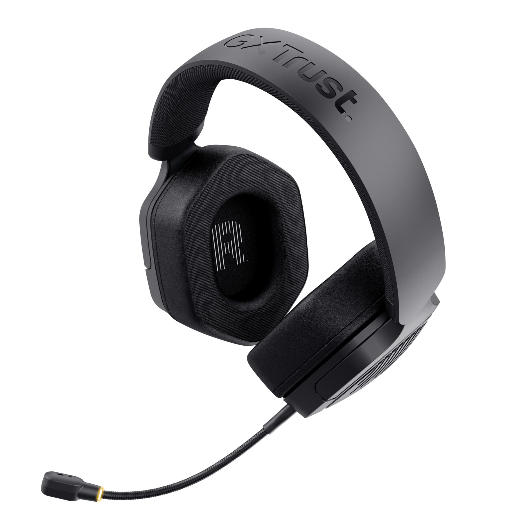 Trust GXT 493 Carus Headset Bedraad en draadloos Hoofdband, Helm Gamen USB Type-C / USB Type-A Bluetooth Zwart