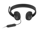 Lenovo VoIP Headset 5000 Bedraad Hoofdband Kantoor/callcenter USB Type-C Zwart