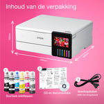 Epson EcoTank ET-8500 A4 Wi-Fi-fotoprinter met inkttank