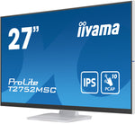 iiyama ProLite T2752MSC-W1 computer monitor 68,6 cm (27") 1920 x 1080 Pixels Full HD LED Touchscreen Wit