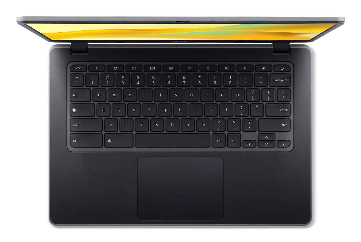 Acer Chromebook 314 C936T-TCO-C476 Intel® N N100 35,6 cm (14") Touchscreen Full HD 8 GB LPDDR5-SDRAM 64 GB eMMC Wi-Fi 6E (802.11ax) ChromeOS Nederlands Zwart
