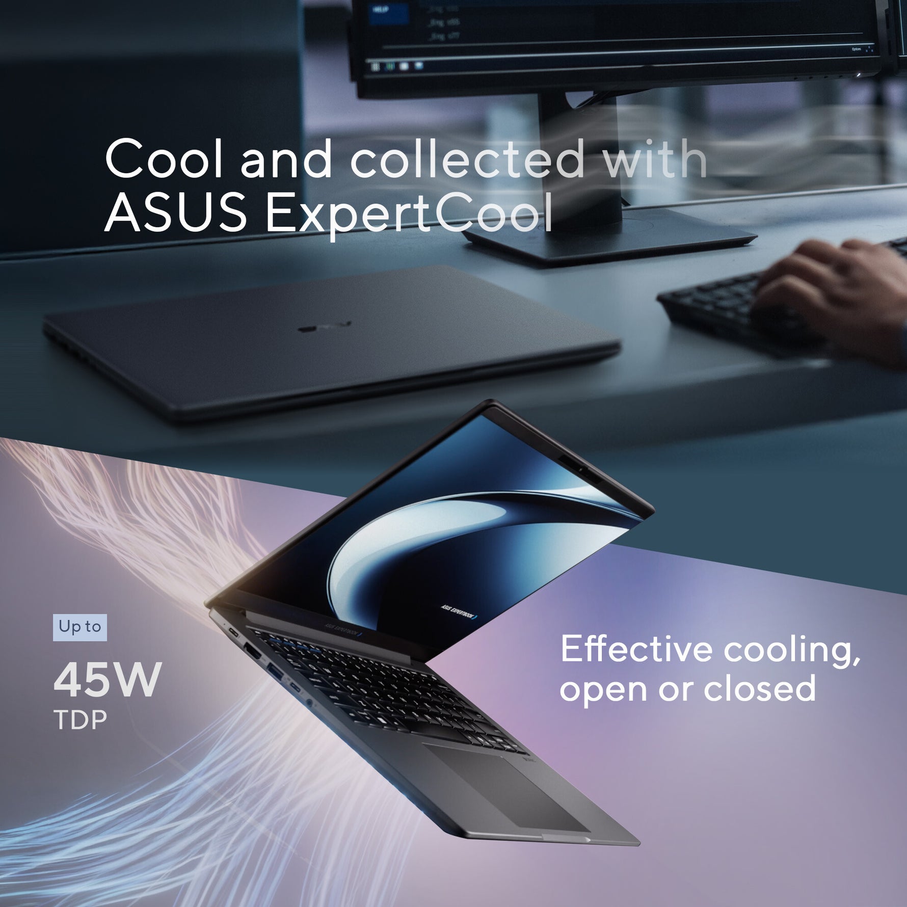ASUS ExpertBook P5 G2 PM5606CGA-PL0034X Copilot+ PC AMD Ryzen AI 7 445 Laptop 40,6 cm (16") WQXGA 32 GB DDR5-SDRAM 1 TB SSD Wi-Fi 7 (802.11be) Windows 11 Pro Grijs QWERTY US International