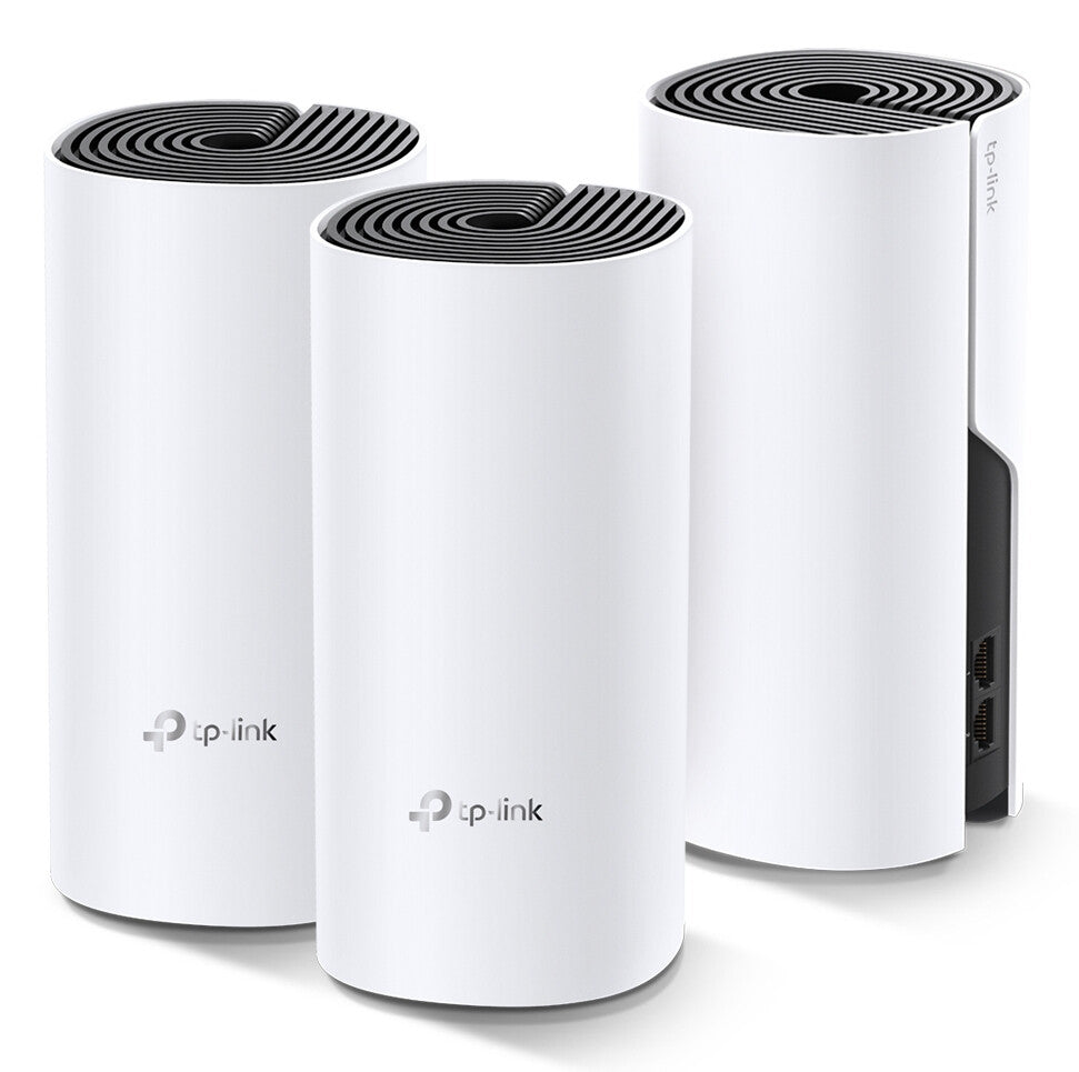TP-Link Deco M4(3-pack) Dual-band (2.4 GHz / 5 GHz) Wi-Fi 5 (802.11ac) Wit 2 Intern