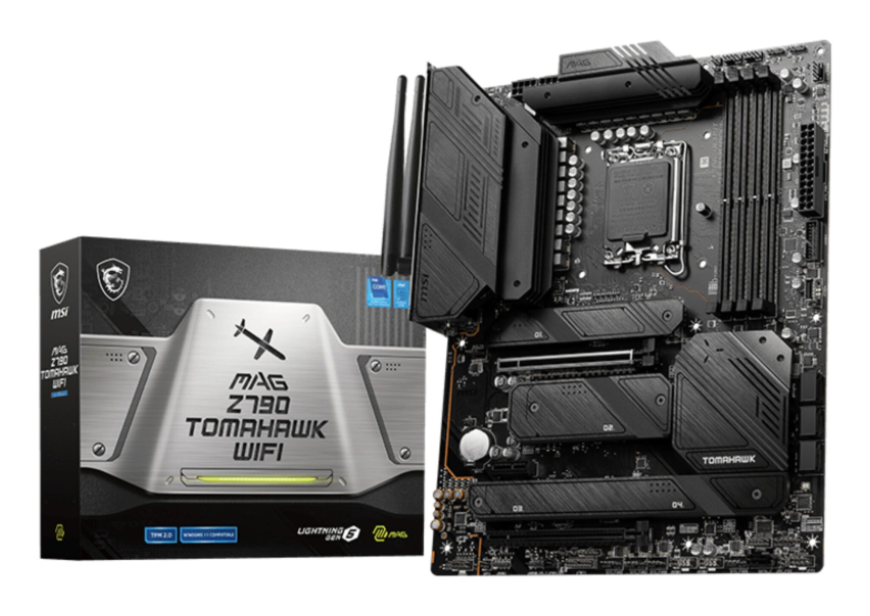 MSI MAG Z790 TOMAHAWK WIFI moederbord Intel Z790 LGA 1700 ATX