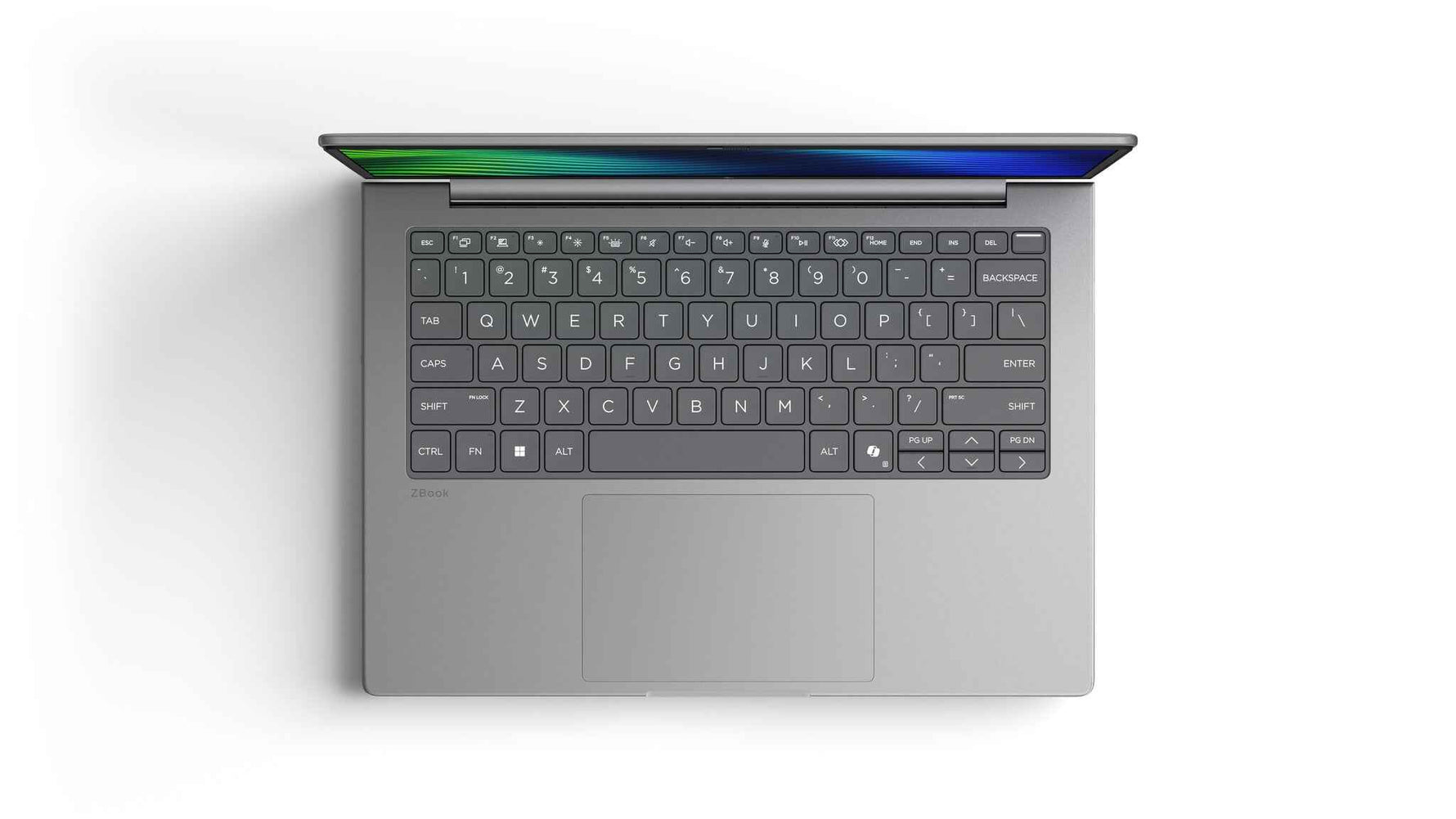 HP ZBook 8 G2i Wolf Pro Security Edition Copilot+ PC Intel Core Ultra 7 356H Mobiel werkstation 35,6 cm (14") WQXGA 32 GB DDR5-SDRAM 1 TB SSD NVIDIA RTX PRO 500 Blackwell Wi-Fi 7 (802.11be) Windows 11 Pro AI Workstation, AI PC Zilver AZERTY