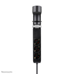 Neomounts DS22-840BL6 Bureaucontactdoos met klem en USB-C en USB-A poorten - Quick-charge