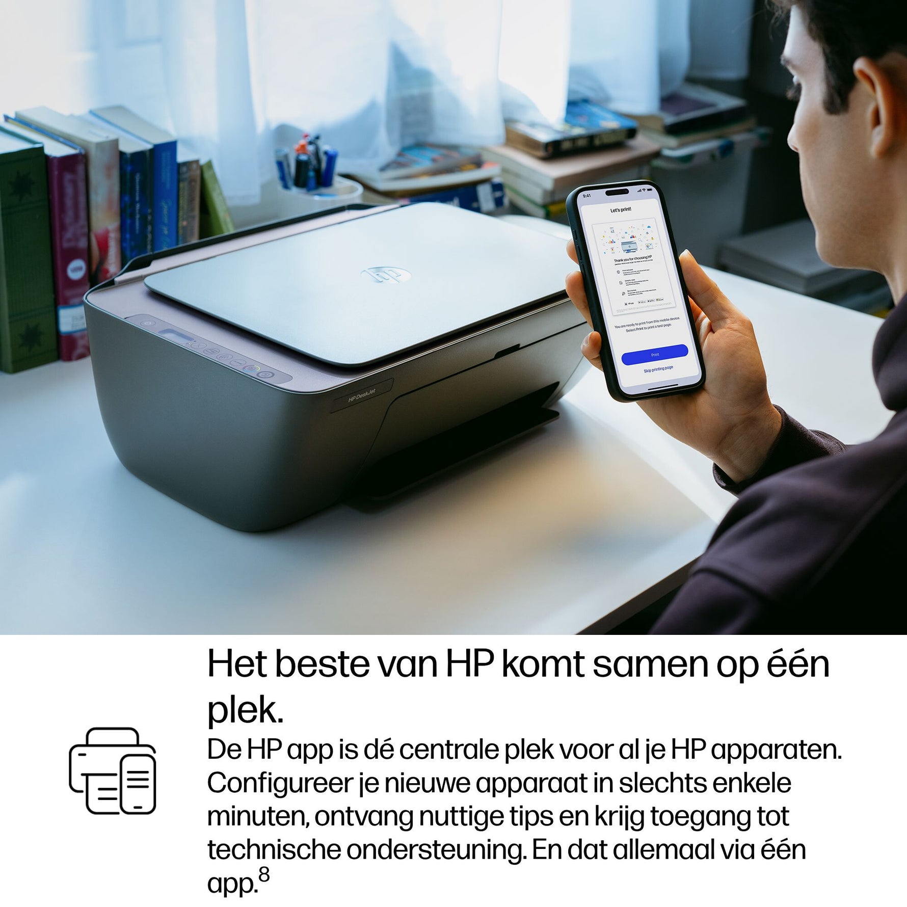 HP DeskJet 2921 Draadloos All-in-One Kleur Printer