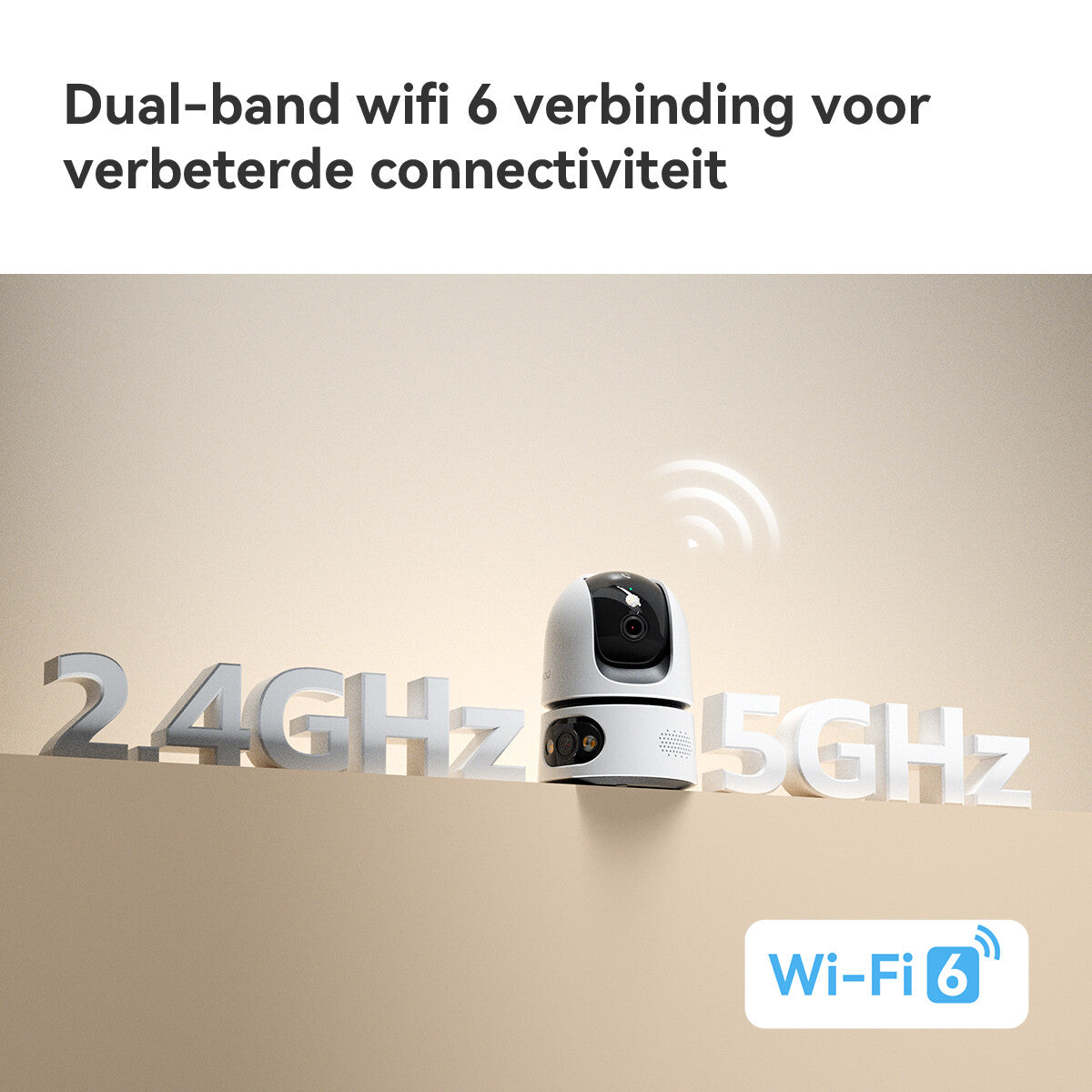 Imou Ranger Dual Pro 6MP IP-beveiligingscamera Binnen 2304 x 1296 Pixels Bureau