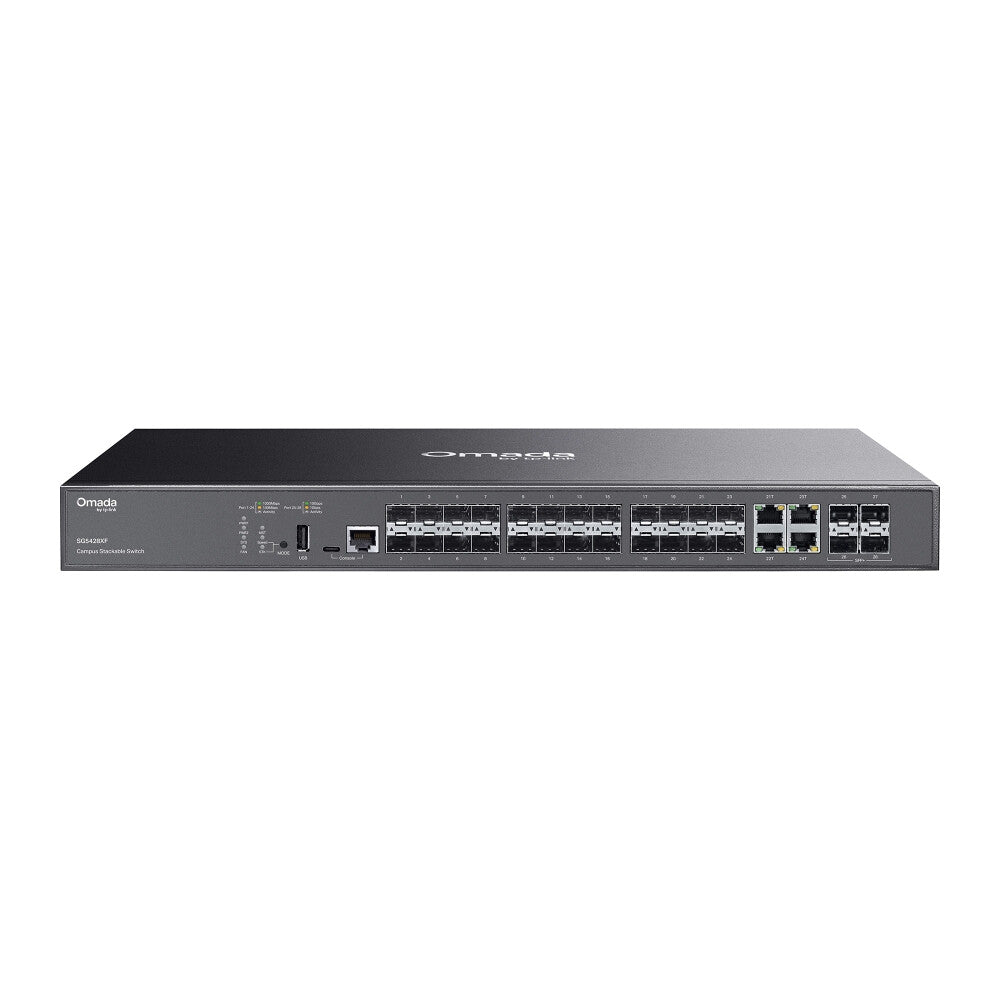 TP-Link SG5428XF netwerk-switch Managed L3 Zwart