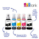 Epson EcoTank ET-2851 A4 multifunctionele Wi-Fi-printer met inkttank, inclusief tot 3 jaar inkt