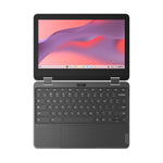 Lenovo 300e Yoga Chromebook Gen 4 MediaTek Kompanio 520 29,5 cm (11.6") Touchscreen HD 4 GB LPDDR4x-SDRAM 32 GB eMMC Wi-Fi 6 (802.11ax) ChromeOS Engels Grijs