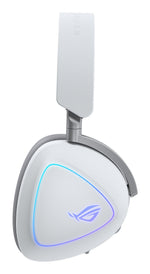 ASUS ROG Delta II Headset Bedraad en draadloos Hoofdband Gamen USB Type-C Bluetooth Wit