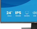 iiyama ProLite X2493HSU-B1 computer monitor 60,5 cm (23.8") 1920 x 1080 Pixels Full HD LED Zwart