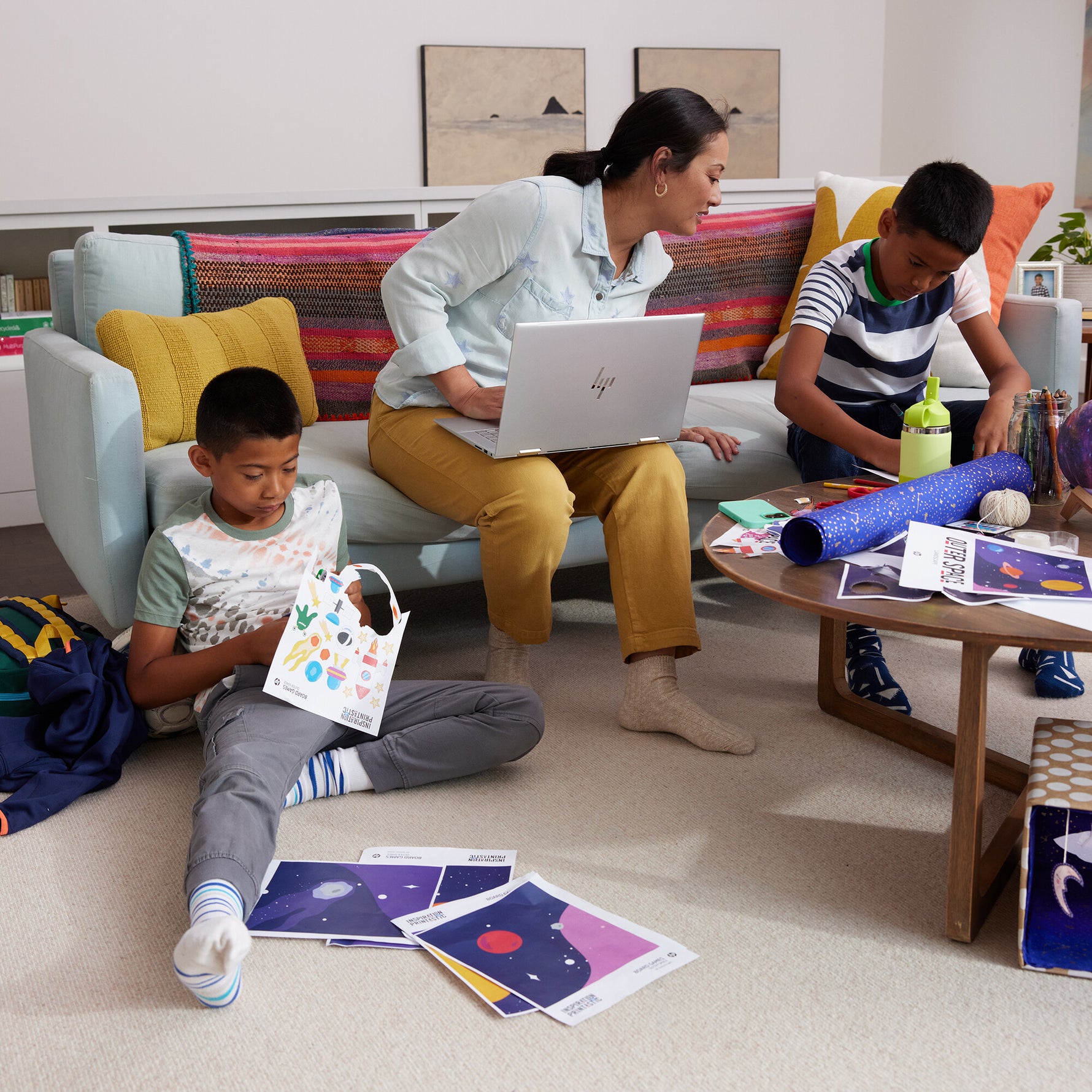 HP Smart Tank 5105 Draadloos All-in-One Kleur Printer, Kopieerapparaat, scanner