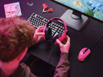 Trust GXT 415P Zirox Gaming Headset - Bedrade gamingheadset – Opklapbare microfoon – 50 mm drivers – Roze