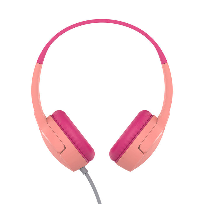 BELKIN SOUNDFORM Mini Wired On-Ear Headphones for Kids Pink