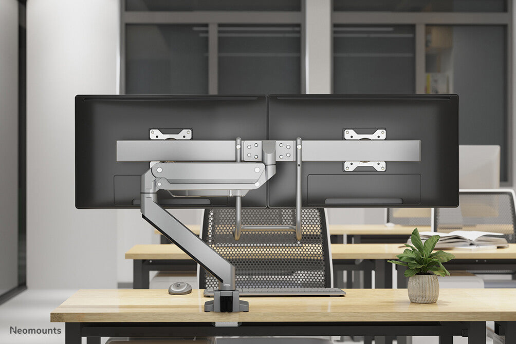 Neomounts NM-D775DXSILVER Monitorarm 10-32