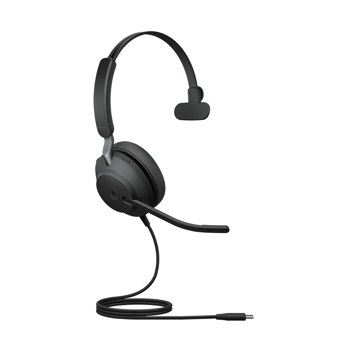 Jabra Evolve2 40 SE Headset Bedraad Hoofdband Kantoor/callcenter USB Type-C / USB Type-A Zwart