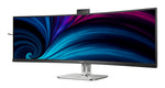 Philips 5000 series 49B2U5900CH/00 computer monitor 124 cm (48.8") 5120 x 1440 Pixels Dual QHD LCD Zwart