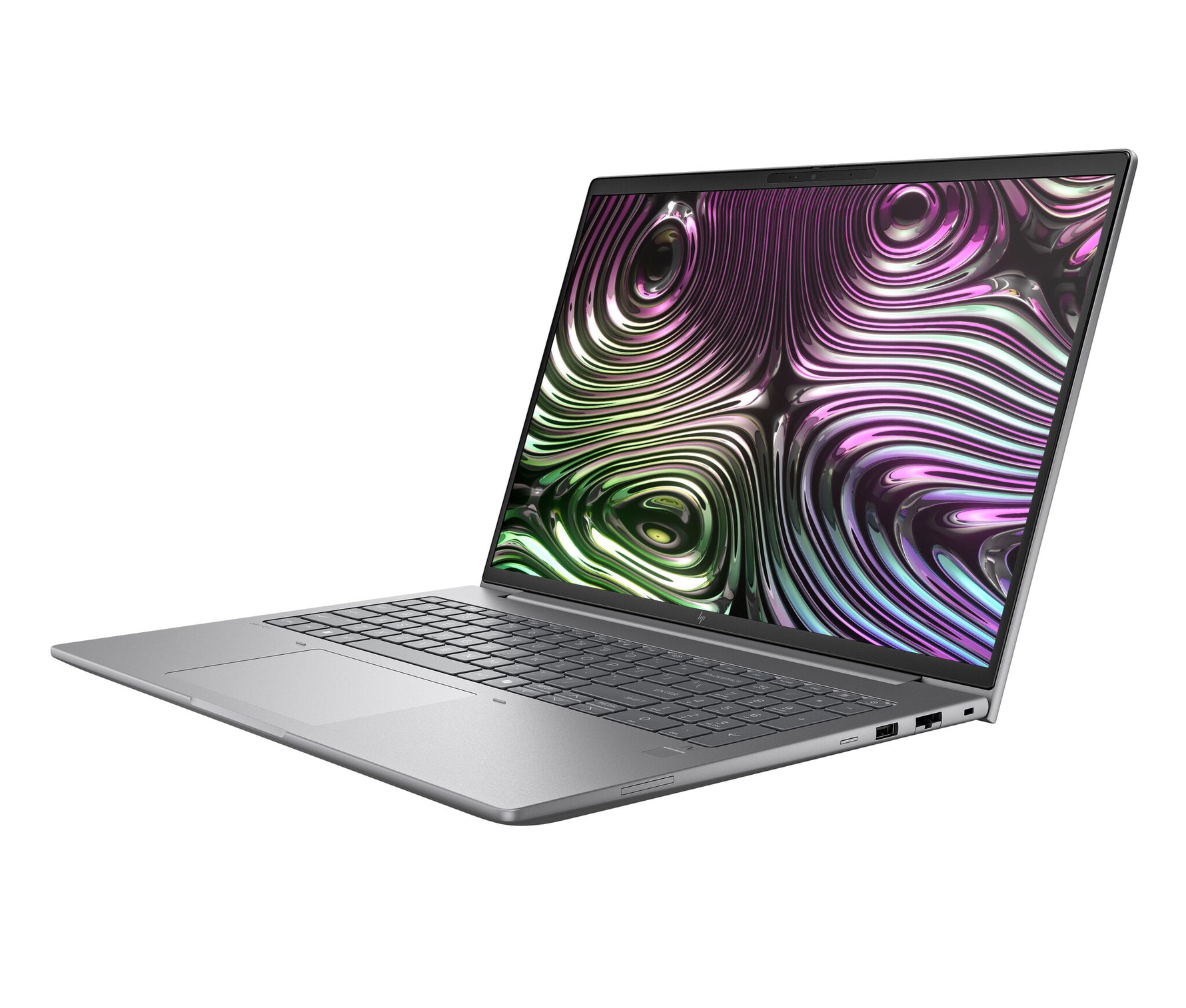 HP Zbook X G1i Wolf Pro Security Edition Intel Core Ultra 7 255H Mobiel werkstation 40,6 cm (16") WUXGA 32 GB DDR5-SDRAM 1 TB SSD NVIDIA RTX PRO 2000 Blackwell Wi-Fi 7 (802.11be) Windows 11 Pro AI Workstation, AI PC Zilver