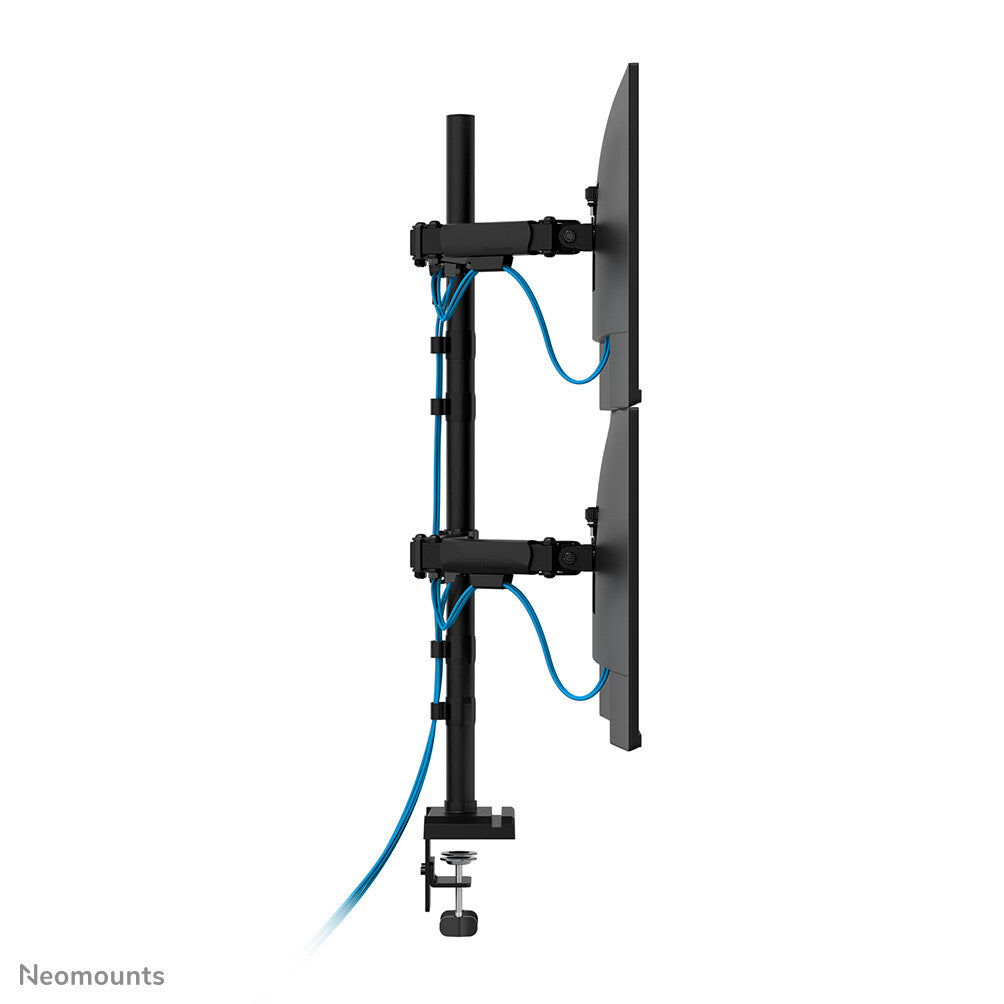 Neomounts DS60-600BL2-2 Quadruple monitorarm voor vier schermen 10-32"