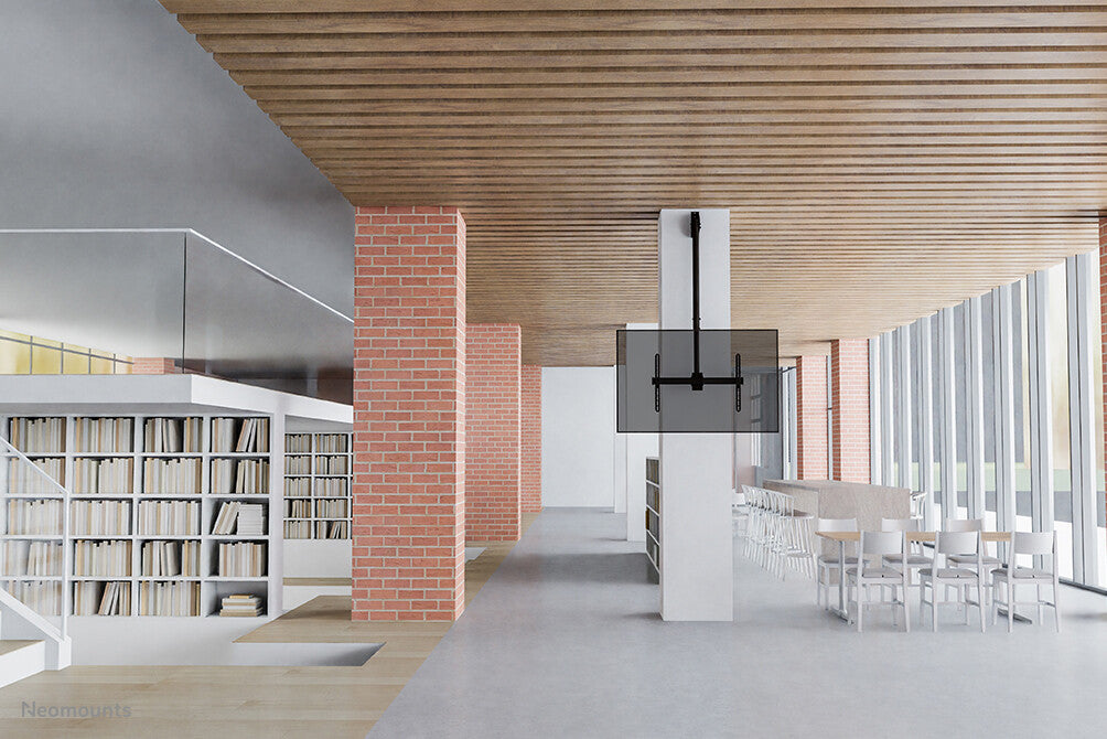 Neomounts CL35-440BL16L Monitor/TV-beugel plafond 37-70